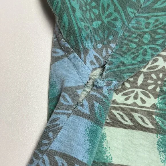 Vintage Peter B Floral Polo Shirt Mens XL Surf Beach Summer 90s Y2K 23x27.5 - Picture 4 of 11